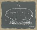 Pig on Burlap