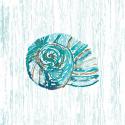 Beachcomber On Blue I