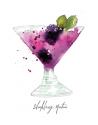 Blackberry Martini