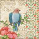 Blossoming Birds Sq I
