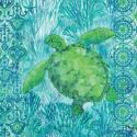 Turtle Batik Sq