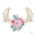Horned Elegance I