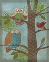 Fantasy Owls Vertical II