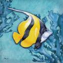 Azure Tropical Fish II