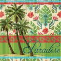 Tropical Ikat Palm I