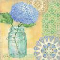Vintage Glass Floral II