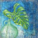 Sea Glass Palm I