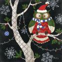 Winter Fantasy Owls I