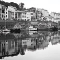 Port Vendres BW