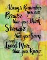 Braver Than You Think