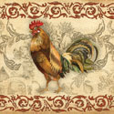 Toile Rooster I