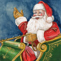 Santa in Sleigh