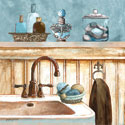 Blue Bath II