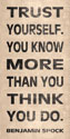Trust Yourself