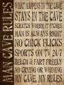 Man Cave Rules