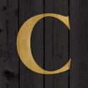 Gold Alphabet C