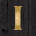 Gold Alphabet I