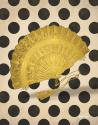 Vintage Gold Fan