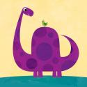 Purple Dino