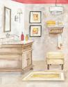 Watercolor Bath I