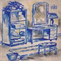 Deep Blue Bath II