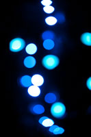 Blue Bokeh I