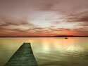 Pier & Sunset I