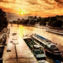 River Seine at Sunset I