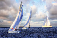 Sailing at Sunset I