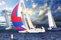 Sailing at Sunset II