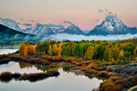Fog Above Oxbow Bend