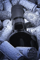 Buried Wine Bottle