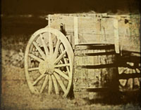 Rustic Wagon & Barrel