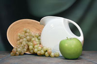 Pitcher with Fruit I
