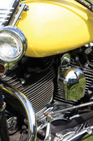Yellow Motorcycle