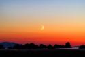 Crescent at Sunset