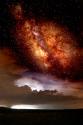Milky Way and Thurderstorm