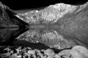 Laurel Mountain Reflections BW