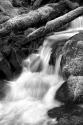 Trailside Waterfall III BW