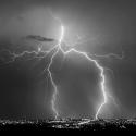 Urban Lightning I BW