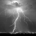 Urban Lightning II BW