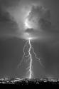Blue Lightning BW