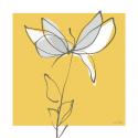 Yellow & Gray I