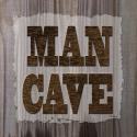 ManCave Wood Sq